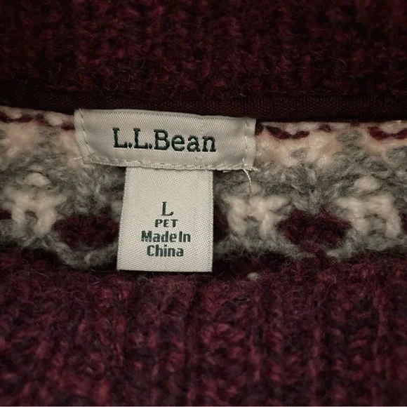 Classic Ragg Wool Sweater, Zip Cardigan Fair Isle 100